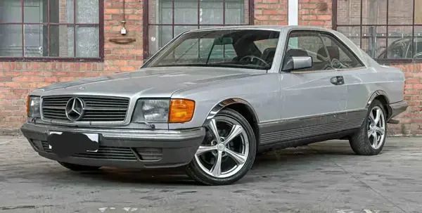 Argintiu Utilizat 1984 Mercedes 500 Coupe | 16.500 EUR - Imagine 1/4