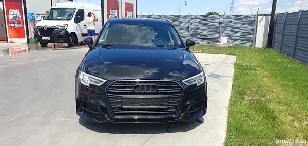 Negru Utilizat 2017 Audi A3 Hatchback | 11.100 EUR (Super Preț) - Imagine 1/4