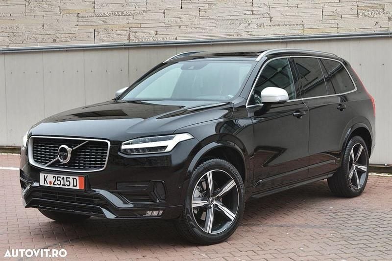 Culoarenegru Utilizat 2017 Volvo XC90 R-Design SUV | 23.900 EUR (Preț bun) - Imagine 1/4