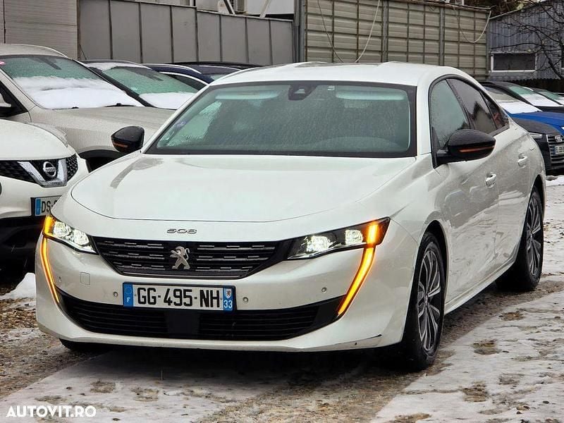 Culoarealb Utilizat 2022 Peugeot 508 Allure Berlinǎ | 14.999 EUR (Super Preț) - Imagine 1/4