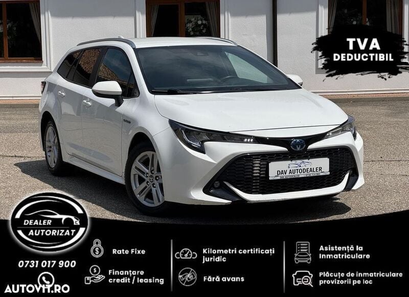 Alb Utilizat 2020 Toyota Corolla Comfort Break | 16.499 EUR (Super Preț) - Imagine 1/4