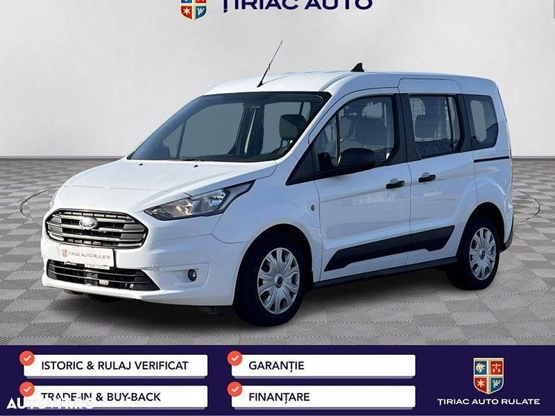 Culoarealb Utilizat 2022 Ford Transit Connect Monovolum | 14.800 EUR (Preț OK) - Imagine 1/4
