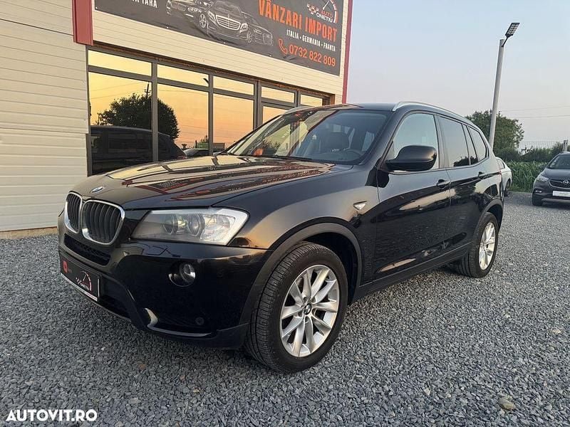 Negru Utilizat 2014 BMW X3 SUV | 11.700 EUR (Super Preț) - Imagine 1/4