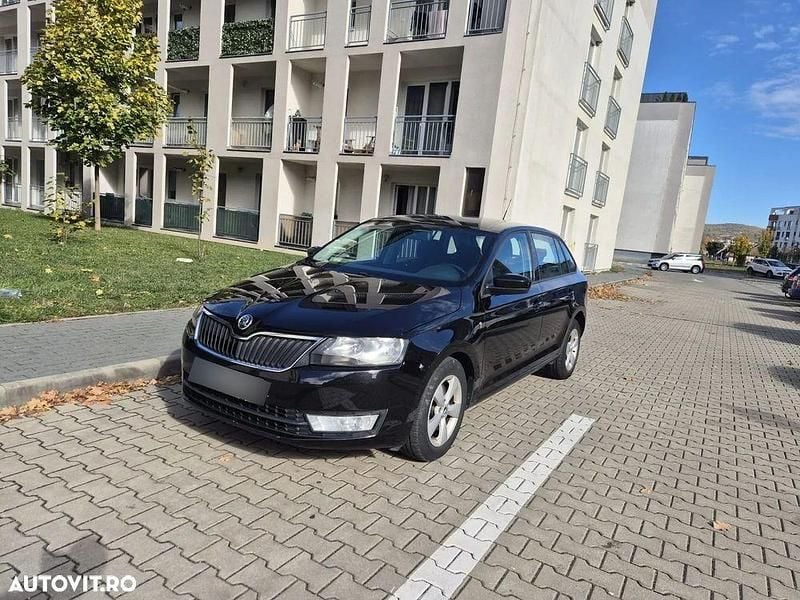 Culoarenegru Utilizat 2014 Skoda Rapid Active Hatchback | 5.980 EUR (Preț OK) - Imagine 1/4