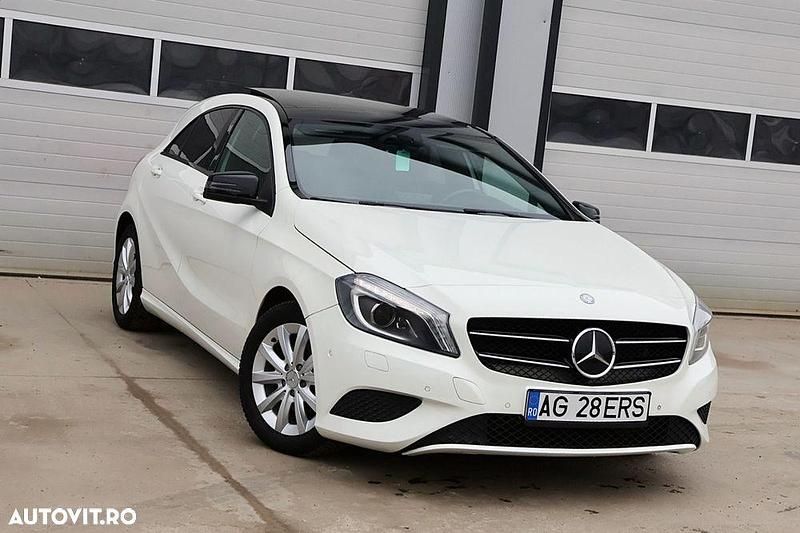 Culoarealb Utilizat 2014 Mercedes A180 Hatchback | 12.350 EUR (Scump) - Imagine 1/4