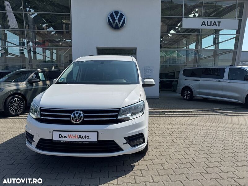 Alb Utilizat 2020 VW Caddy Maxi Monovolum | 17.749 EUR (Scump) - Imagine 1/4