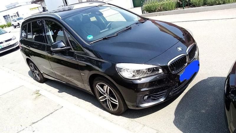 Culoarenegru Utilizat 2015 BMW 218 Gran Tourer Sport Line Monovolum | 10.000 EUR - Imagine 1/4