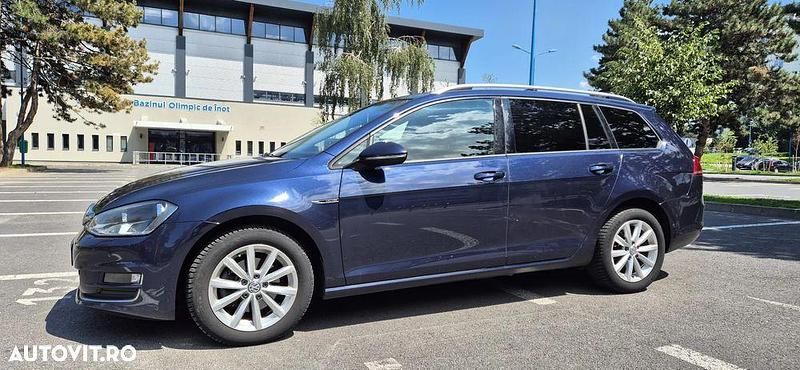 Albastru Utilizat 2016 VW Golf VII LOUNGE Break | 8.300 EUR (Preț OK) - Imagine 1/4