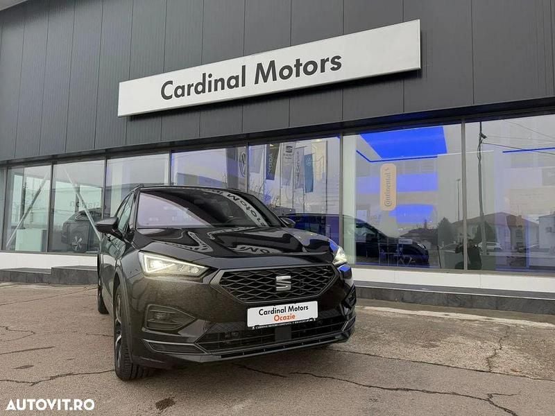 Culoarenegru Utilizat 2022 Seat Tarraco FR SUV | 26.900 EUR (Super Preț) - Imagine 1/4