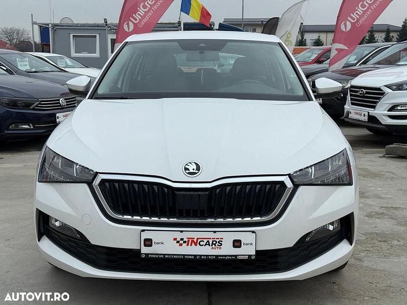 Second-hand Skoda Scala Active 95 CP (69 kW) 2021 Culoarealb Hatchback