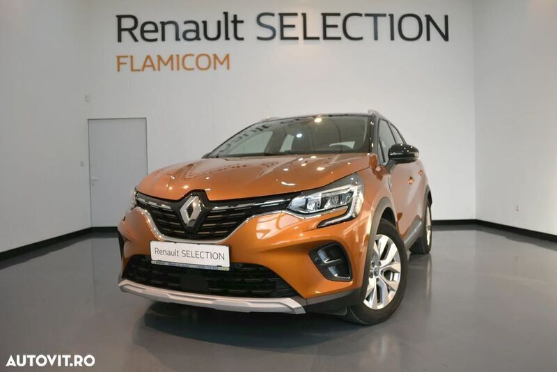Portocaliu Utilizat 2021 Renault Captur Intens SUV | 20.990 EUR - Imagine 1/4