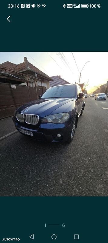 Albastru Utilizat 2010 BMW X5 SUV | 10.200 EUR (Preț bun) - Imagine 1/4