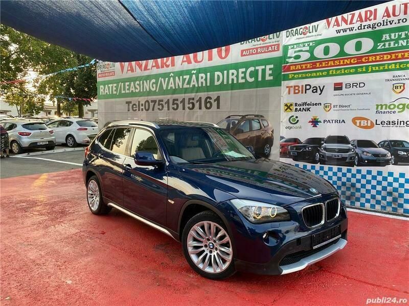 Albastru Utilizat 2009 BMW X1 SUV | 9.499 EUR (Puțin scump) - Imagine 1/4