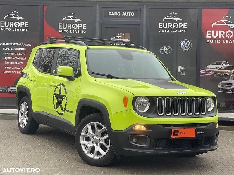 Second-hand Jeep Renegade Sport 110 CP (80 kW) 2018 Culoareverde SUV