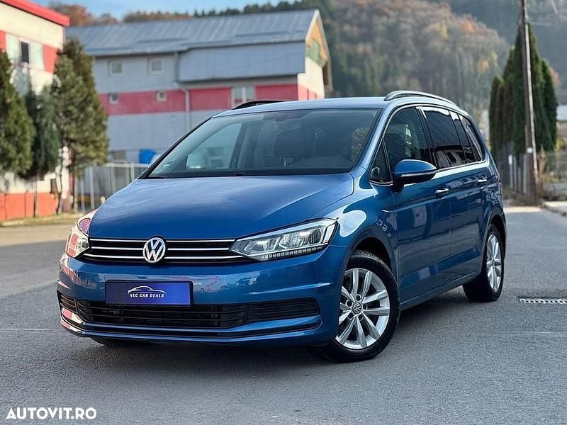 Culoarealbastru Utilizat 2020 VW Touran Comfortline Monovolum | 14.200 EUR (Preț OK) - Imagine 1/4