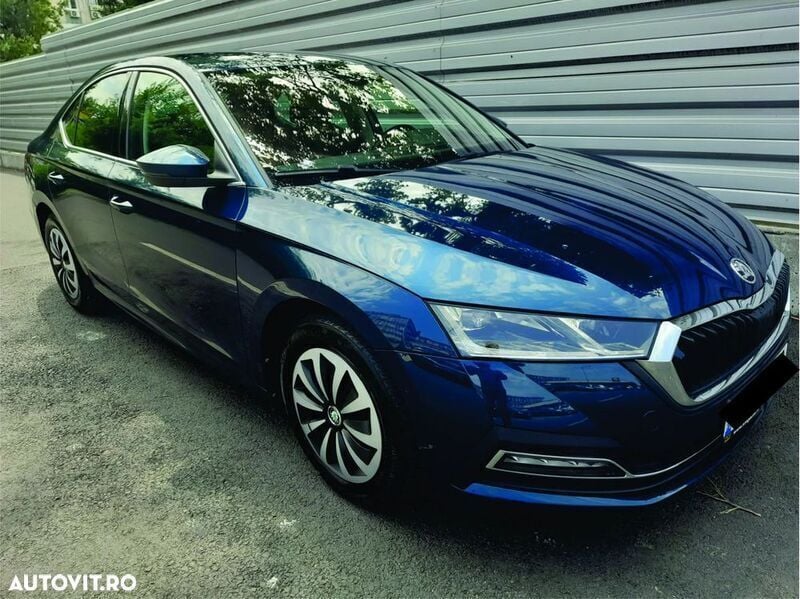 Albastru Utilizat 2021 Skoda Octavia Style Berlinǎ | 18.499 EUR (Super Preț) - Imagine 1/4