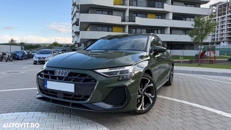 Verde Nouă 2025 Audi A3 S-Line Hatchback | 39.990 EUR - Imagine 1/4