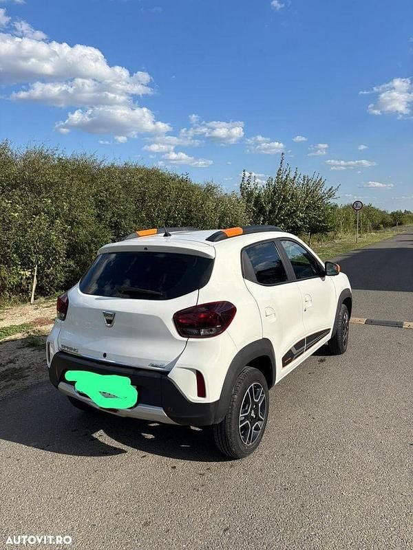 Culoarealb Utilizat 2022 Dacia Spring Hatchback | 8.300 EUR (Preț OK) - Imagine 1/4