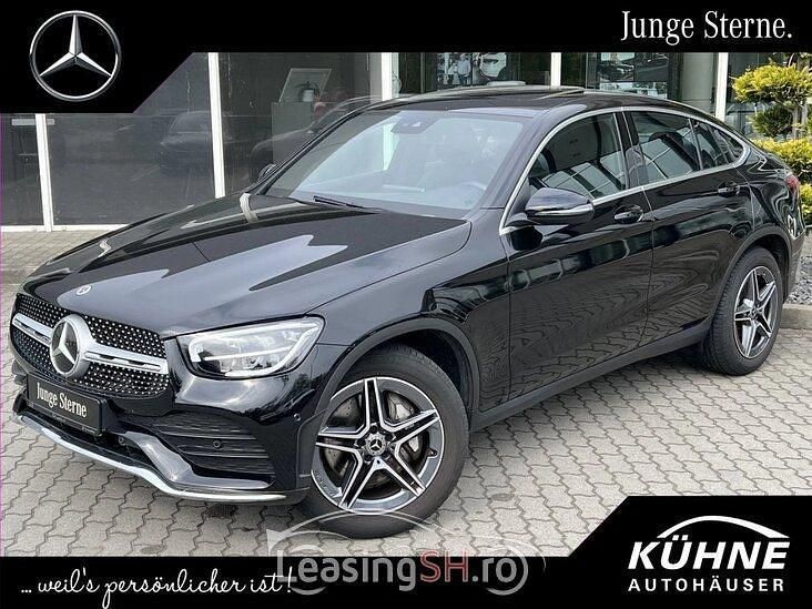 Negru Utilizat 2022 Mercedes GLC220 Advanced | 54.769 EUR - Imagine 1/4