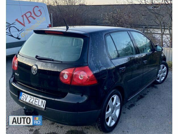 Second-hand VW Golf V 75 CP (55 kW) 2007 Negru Hatchback