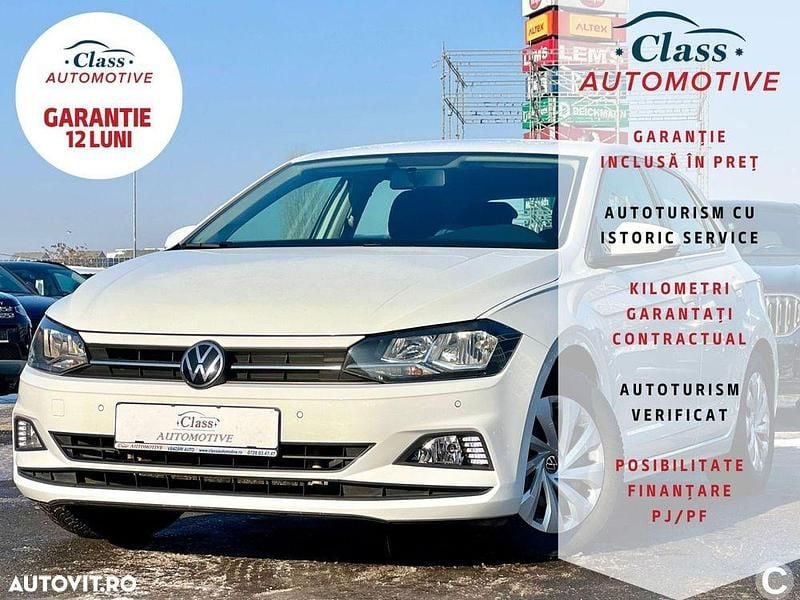 Second-hand VW Polo Style 95 CP (69 kW) 2021 Culoarealb Hatchback