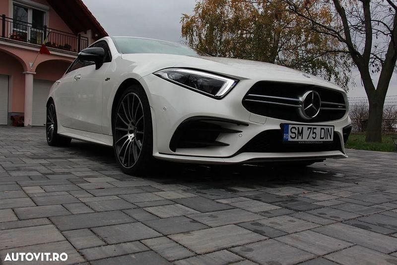 Culoarealb Utilizat 2018 Mercedes CLS53 AMG AMG Coupe | 44.897 EUR (Super Preț) - Imagine 1/4