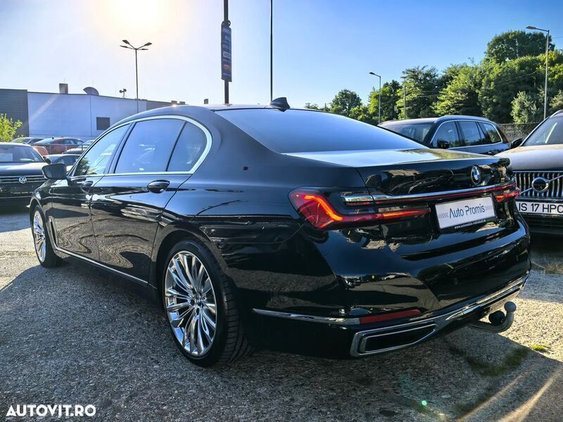 Second-hand BMW 750L 400 CP (294 kW) 2019 Negru Berlinǎ