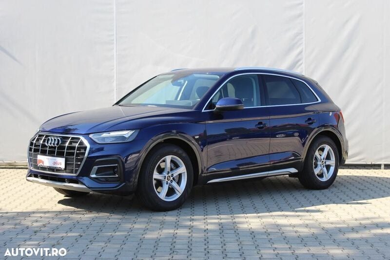 Albastru Utilizat 2022 Audi Q5 Advanced SUV | 44.638 EUR (Scump) - Imagine 1/4