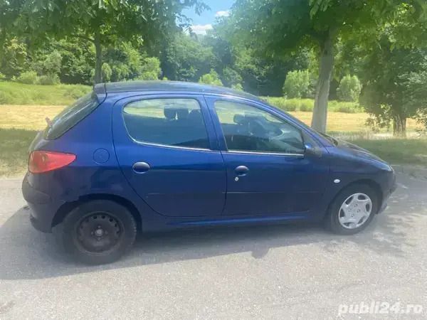Second-hand Peugeot 206 68 CP (50 kW) 2006 Albastru Hatchback