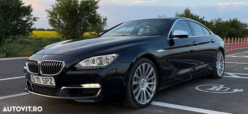Negru Utilizat 2013 BMW 640 Coupe | 18.000 EUR (Preț bun) - Imagine 1/4