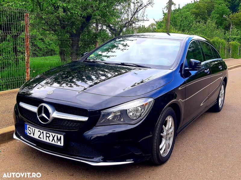 Negru Utilizat 2017 Mercedes CLA180 Shooting Brake Break | 12.499 EUR - Imagine 1/4