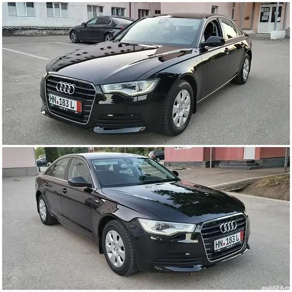 Negru Utilizat 2014 Audi A6 Berlinǎ | 14.350 EUR (Puțin scump) - Imagine 1/4