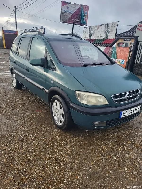 Utilizat 2002 Opel Zafira Hatchback | 1.050 EUR (Super Preț) - Imagine 1/4