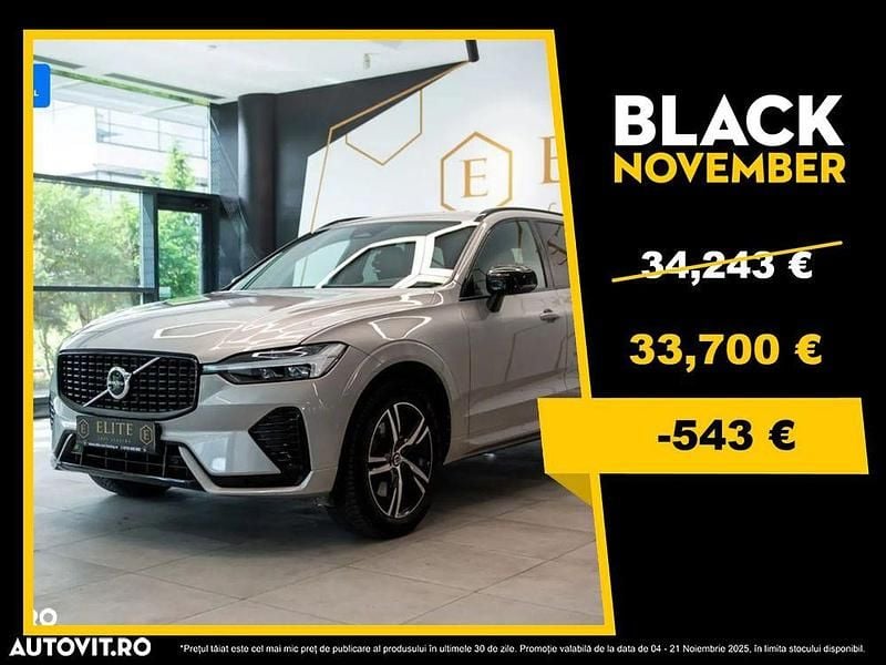 Gri Utilizat 2021 Volvo XC60 R-Design SUV | 33.700 EUR (Preț OK) - Imagine 1/4