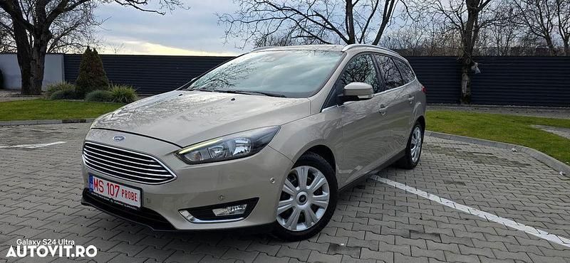 Culoarebej Utilizat 2015 Ford Focus Titanium Break | 5.499 EUR (Preț OK) - Imagine 1/4