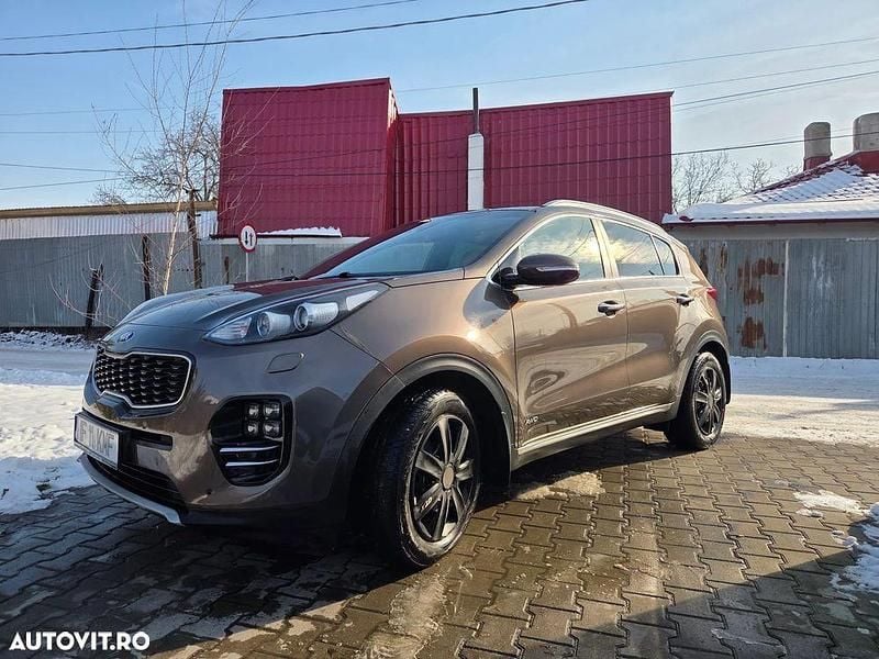 Second-hand Kia Sportage GT-Line 185 CP (136 kW) 2018 Culoaremaro SUV