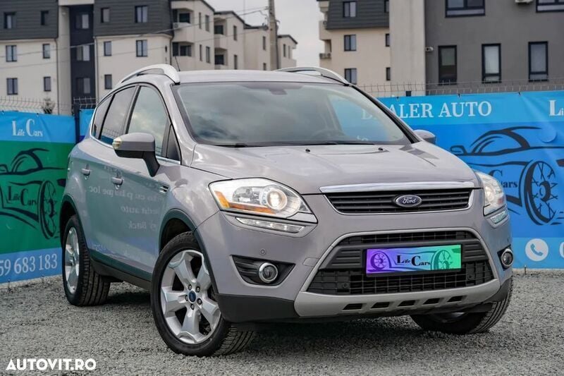 Gri Utilizat 2012 Ford Kuga Titanium SUV | 7.490 EUR (Preț OK) - Imagine 1/4