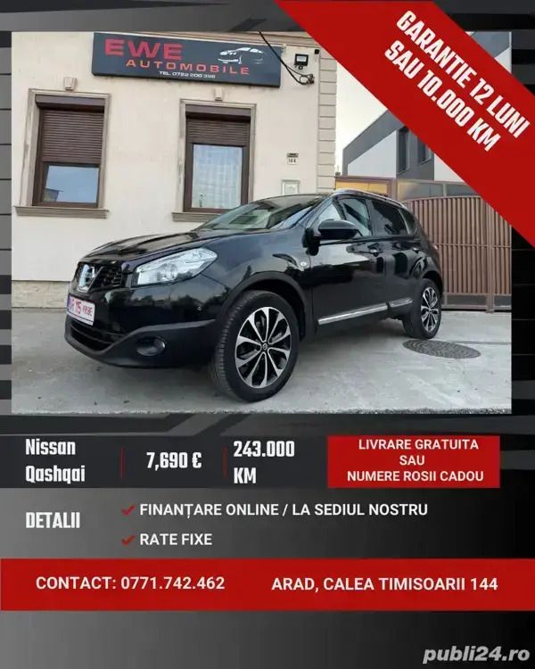 Utilizat 2012 Nissan Qashqai SUV | 7.690 EUR - Imagine 1/4