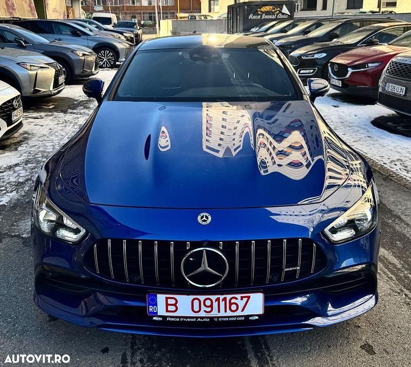Culoarealbastru Second-hand 2023 Mercedes AMG GT 4-Door Coupe AMG Coupe | 72.880 EUR (Preț bun) - Imagine 1/4