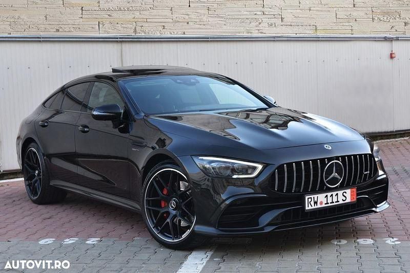 Culoarenegru Utilizat 2019 Mercedes AMG GT 4-Door Coupe AMG Coupe | 56.750 EUR - Imagine 1/4