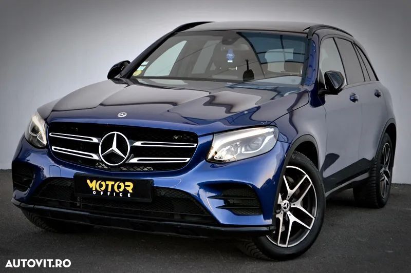 Albastru Utilizat 2018 Mercedes GLC250 SUV | 22.990 EUR (Preț OK) - Imagine 1/4