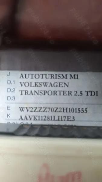 Utilizat 2002 VW T4 Van | 2.600 EUR - Imagine 1/4