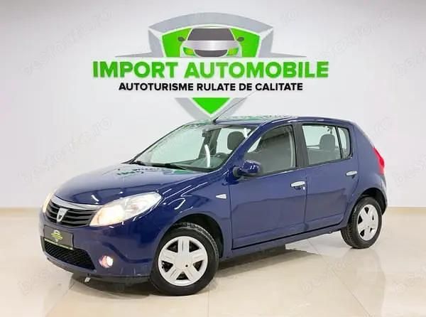 Second-hand Dacia Sandero Lauréate 75 CP (55 kW) 2009 Culoarealbastru Hatchback