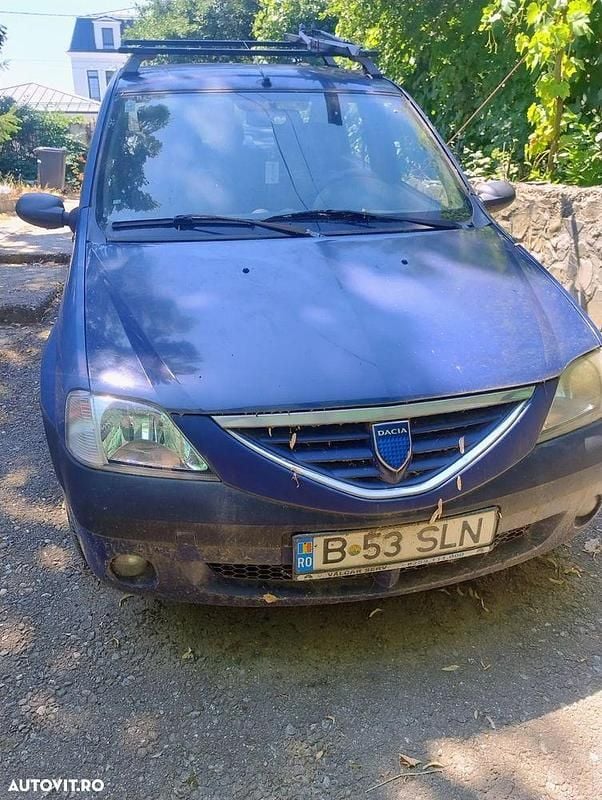 Albastru Utilizat 2006 Dacia Logan Berlinǎ | 1.000 EUR (Super Preț) - Imagine 1/4