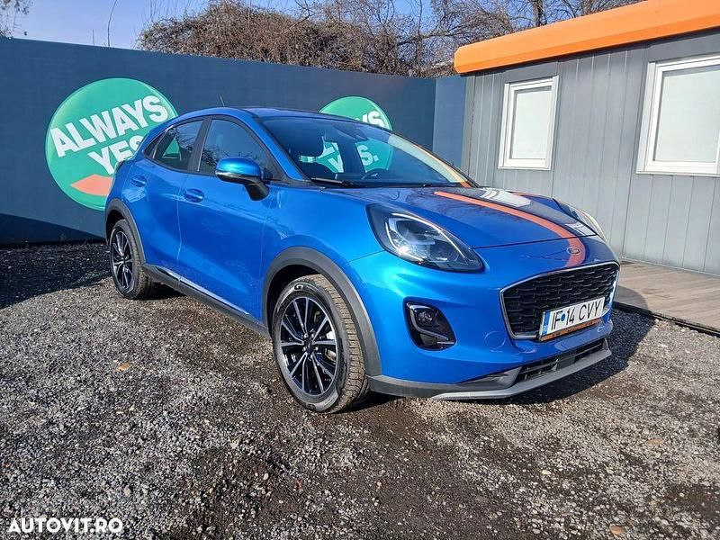 Second-hand Ford Puma Titanium 125 CP (91 kW) 2022 Culoarealbastru SUV