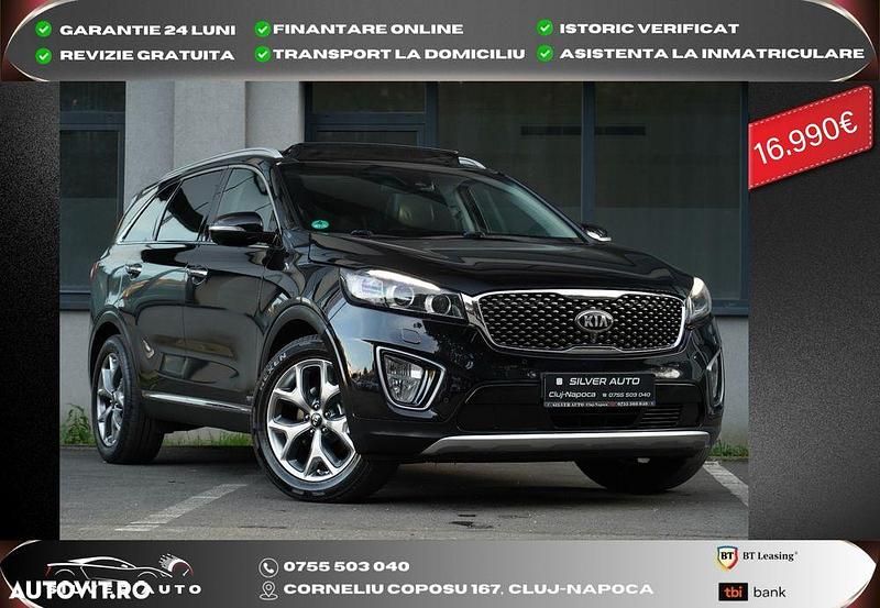 Culoarenegru Utilizat 2016 Kia Sorento Platinum Edition SUV | 16.990 EUR (Preț OK) - Imagine 1/4