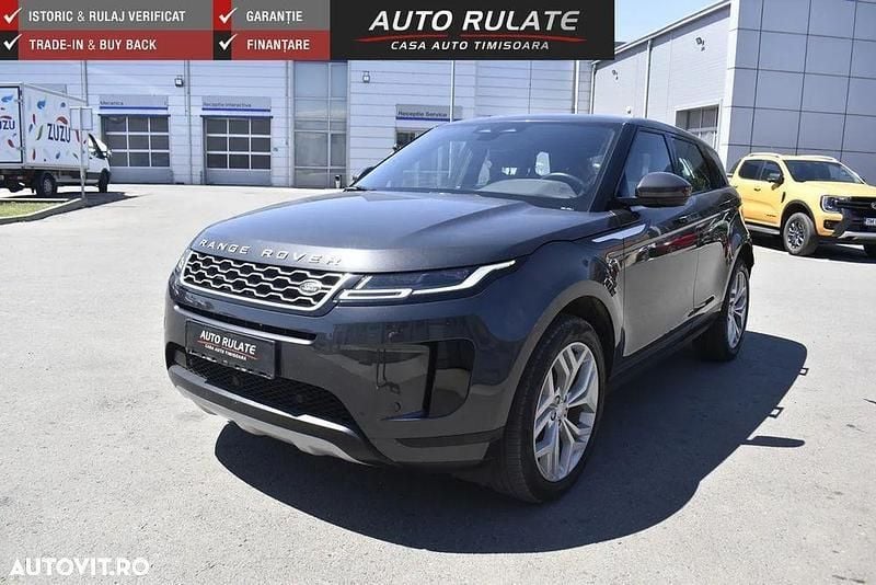 Gri Utilizat 2022 Land Rover Range Rover evoque SE SUV | 34.500 EUR (Puțin scump) - Imagine 1/4