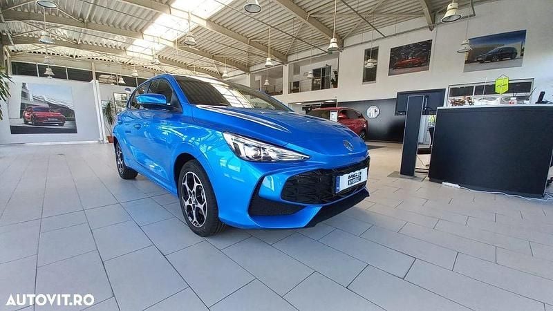 Second-hand MG MG3 102 CP (75 kW) 2024 Albastru Hatchback