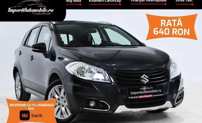 Negru Utilizat 2015 Suzuki SX4 S-Cross SUV | 6.490 EUR (Preț bun) - Imagine 1/4
