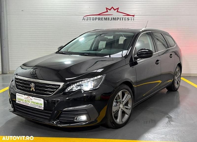 Culoarenegru Utilizat 2018 Peugeot 308 GT-line Break | 8.990 EUR (Preț bun) - Imagine 1/4